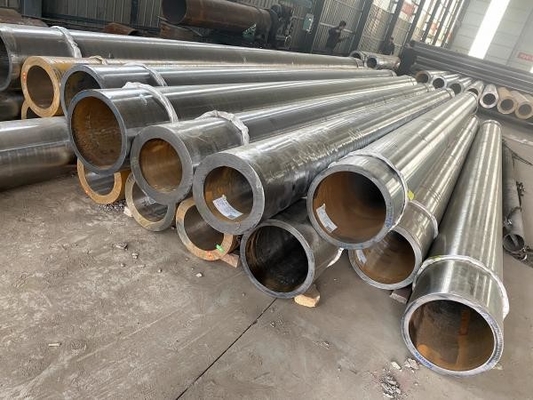 Round Alloy Seamless Steel Pipe , Astm A106 Gr B Pipe Smes Sa213