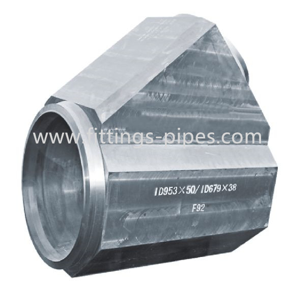 304 304L Stainless Steel Seamless Pipe Tee Forged Square 12" Pressure Resistant