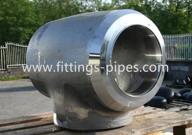6 Inch Sch40 Steel Pipe Tee Fittings A335 P11 Alloy Material